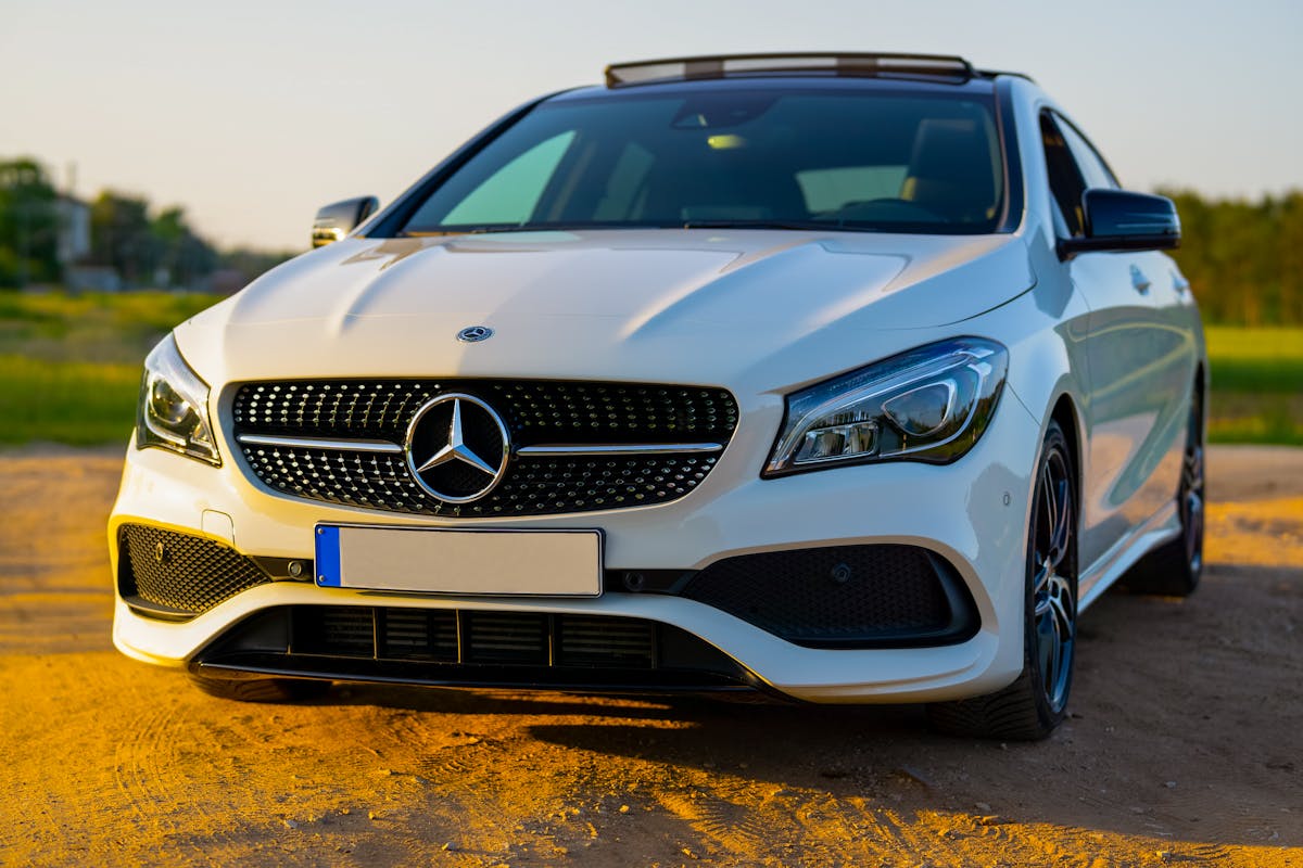 Schöne Autokarosserie