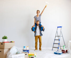 Renovierungsarbeiten zu Hause